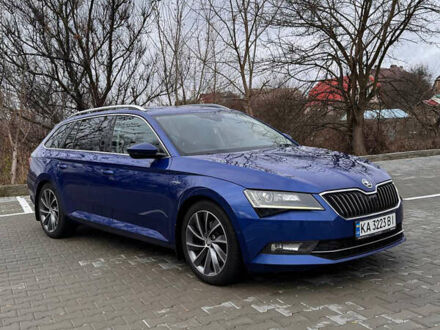 Синий Шкода Суперб, объемом двигателя 1.97 л и пробегом 222 тыс. км за 22200 $, фото 1 на Automoto.ua