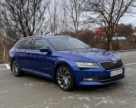 Синій Шкода Суперб, об'ємом двигуна 1.97 л та пробігом 222 тис. км за 22200 $, фото 1 на Automoto.ua