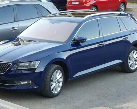 Синий Шкода Суперб, объемом двигателя 2 л и пробегом 228 тыс. км за 21000 $, фото 1 на Automoto.ua