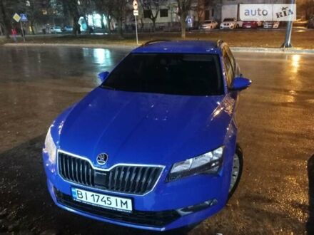 Синий Шкода Суперб, объемом двигателя 0 л и пробегом 236 тыс. км за 19000 $, фото 1 на Automoto.ua