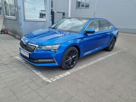 Шкода Суперб 2020 у Вышгороде на Automoto.ua Синій Шкода Суперб, об'ємом двигуна 1.4 л та пробігом 105 тис. км за 30179 $, фото 1 на Automoto.ua