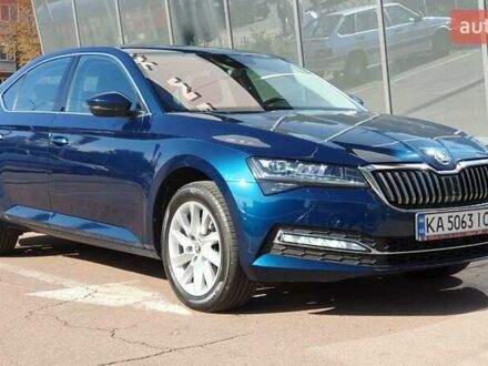 Синий Шкода Суперб, объемом двигателя 1.98 л и пробегом 78 тыс. км за 30900 $, фото 1 на Automoto.ua