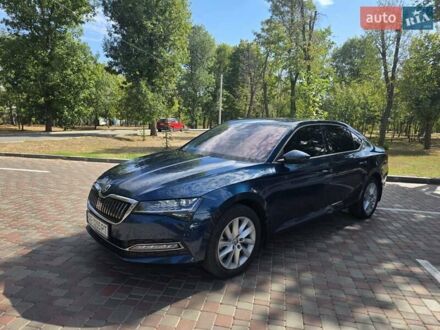Шкода Суперб 2021 у Кропивницькому (Кіровограді) на Automoto.ua Синій Шкода Суперб, об'ємом двигуна 1.98 л та пробігом 24 тис. км за 33000 $, фото 1 на Automoto.ua