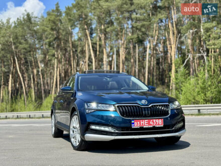 Шкода Суперб 2022 у Броварах на Automoto.ua Синій Шкода Суперб, об'ємом двигуна 2 л та пробігом 186 тис. км за 31999 $, фото 1 на Automoto.ua