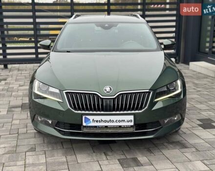 Зелений Шкода Суперб, об'ємом двигуна 2 л та пробігом 236 тис. км за 23900 $, фото 1 на Automoto.ua