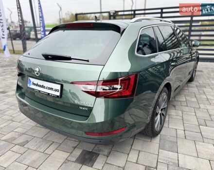 Зелений Шкода Суперб, об'ємом двигуна 2 л та пробігом 236 тис. км за 23900 $, фото 12 на Automoto.ua