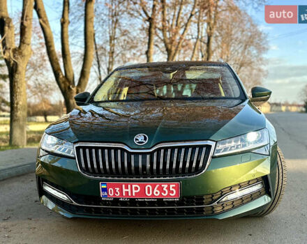 Зелений Шкода Суперб, об'ємом двигуна 2 л та пробігом 84 тис. км за 34900 $, фото 1 на Automoto.ua