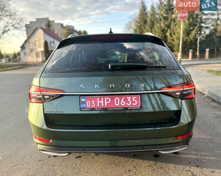 Зелений Шкода Суперб, об'ємом двигуна 2 л та пробігом 84 тис. км за 34900 $, фото 4 на Automoto.ua