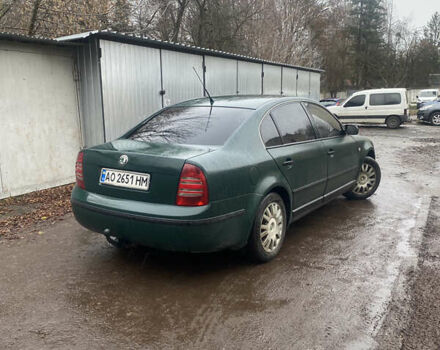 Зеленый Шкода Суперб, объемом двигателя 1.9 л и пробегом 350 тыс. км за 4500 $, фото 2 на Automoto.ua