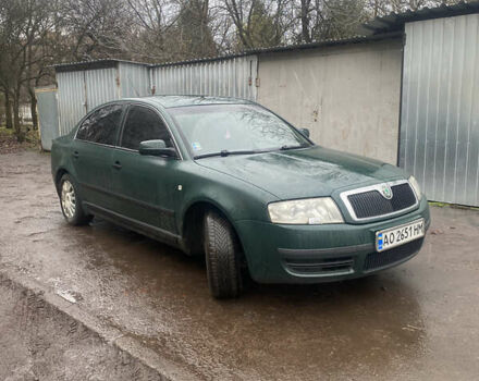 Зеленый Шкода Суперб, объемом двигателя 1.9 л и пробегом 350 тыс. км за 4500 $, фото 1 на Automoto.ua