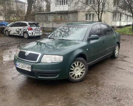 Зеленый Шкода Суперб, объемом двигателя 1.9 л и пробегом 350 тыс. км за 4500 $, фото 1 на Automoto.ua
