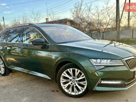Зелений Шкода Суперб, об'ємом двигуна 2 л та пробігом 84 тис. км за 34900 $, фото 1 на Automoto.ua
