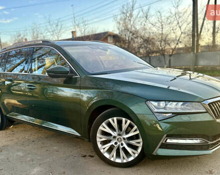 Зеленый Шкода Суперб, объемом двигателя 2 л и пробегом 84 тыс. км за 34900 $, фото 1 на Automoto.ua