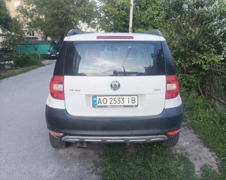 Белый Шкода Ети, объемом двигателя 2 л и пробегом 277 тыс. км за 8000 $, фото 1 на Automoto.ua