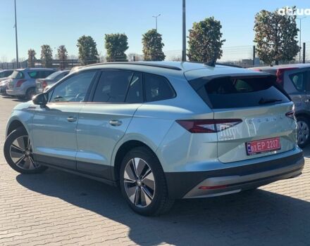 Синий Шкода Enyaq, объемом двигателя 62 л и пробегом 150 тыс. км за 21700 $, фото 7 на Automoto.ua