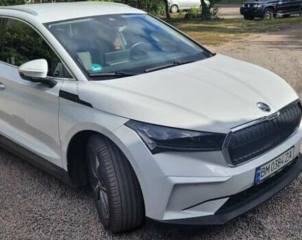 Шкода Enyaq iV 2021 в Сумах на Automoto.ua Белый Шкода Enyaq iV, объемом двигателя 0 л и пробегом 45 тыс. км за 23000 $, фото 12 на Automoto.ua