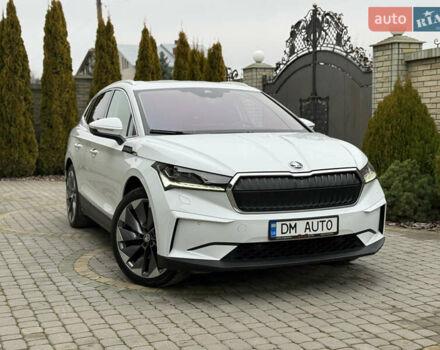 Білий Шкода Enyaq iV, об'ємом двигуна 0 л та пробігом 190 тис. км за 22700 $, фото 7 на Automoto.ua