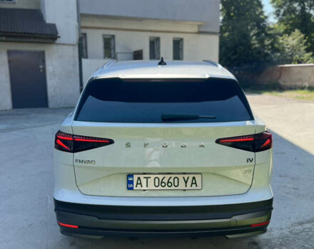 Белый Шкода Enyaq iV, объемом двигателя 0 л и пробегом 150 тыс. км за 26300 $, фото 15 на Automoto.ua