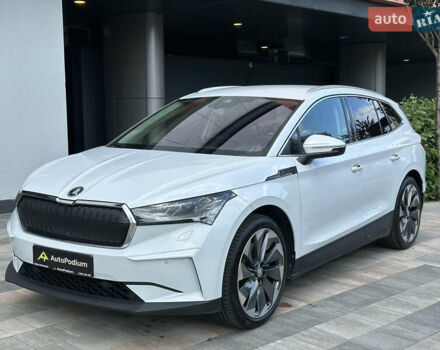 Білий Шкода Enyaq iV, об'ємом двигуна 0 л та пробігом 67 тис. км за 27800 $, фото 2 на Automoto.ua