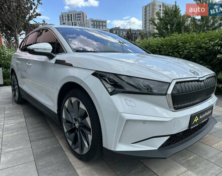 Білий Шкода Enyaq iV, об'ємом двигуна 0 л та пробігом 67 тис. км за 27800 $, фото 5 на Automoto.ua