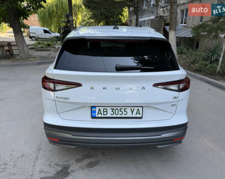 Белый Шкода Enyaq iV, объемом двигателя 0 л и пробегом 130 тыс. км за 27000 $, фото 9 на Automoto.ua