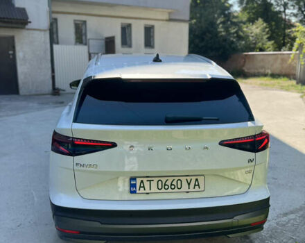Белый Шкода Enyaq iV, объемом двигателя 0 л и пробегом 150 тыс. км за 26300 $, фото 14 на Automoto.ua