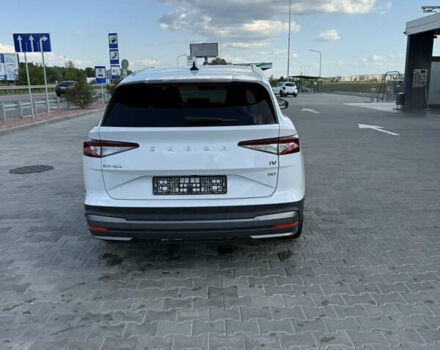 Белый Шкода Enyaq iV, объемом двигателя 0 л и пробегом 67 тыс. км за 27400 $, фото 8 на Automoto.ua