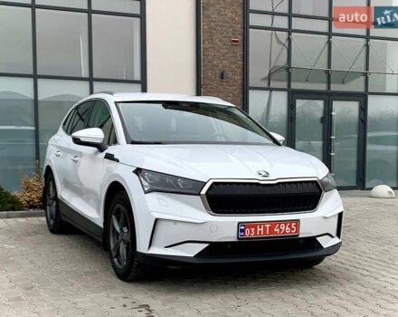 Білий Шкода Enyaq iV, об'ємом двигуна 0 л та пробігом 220 тис. км за 20700 $, фото 16 на Automoto.ua