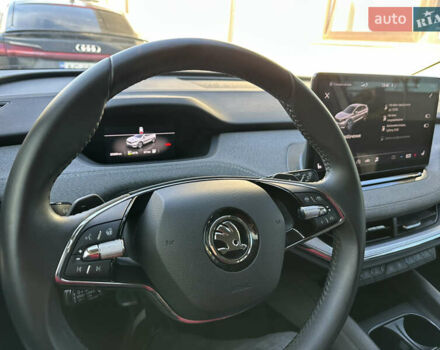 Белый Шкода Enyaq iV, объемом двигателя 0 л и пробегом 24 тыс. км за 24900 $, фото 6 на Automoto.ua