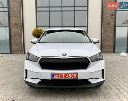 Білий Шкода Enyaq iV, об'ємом двигуна 0 л та пробігом 220 тис. км за 20700 $, фото 10 на Automoto.ua