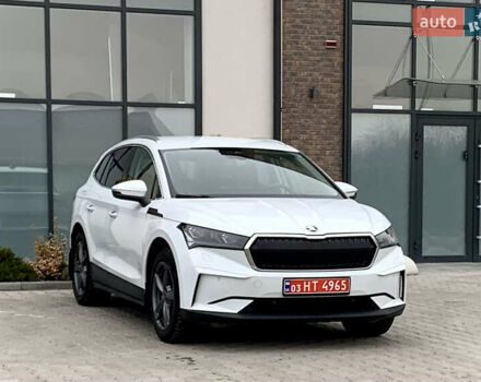 Білий Шкода Enyaq iV, об'ємом двигуна 0 л та пробігом 220 тис. км за 20700 $, фото 11 на Automoto.ua