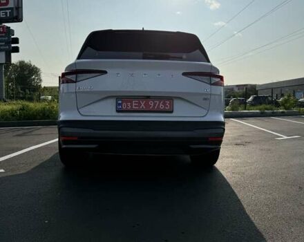 Белый Шкода Enyaq iV, объемом двигателя 0 л и пробегом 37 тыс. км за 25600 $, фото 4 на Automoto.ua