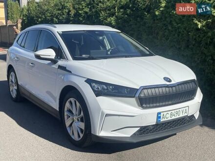 Білий Шкода Enyaq iV, об'ємом двигуна 0 л та пробігом 195 тис. км за 19200 $, фото 1 на Automoto.ua