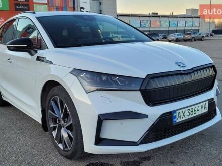 Шкода Enyaq iV 2022 у Харкові на Automoto.ua Білий Шкода Enyaq iV, об'ємом двигуна 0 л та пробігом 40 тис. км за 27900 $, фото 1 на Automoto.ua