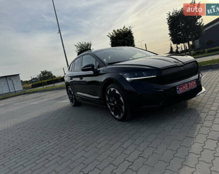 Черный Шкода Enyaq iV, объемом двигателя 0 л и пробегом 49 тыс. км за 28250 $, фото 57 на Automoto.ua