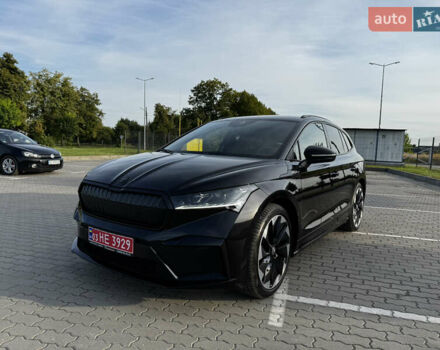 Черный Шкода Enyaq iV, объемом двигателя 0 л и пробегом 49 тыс. км за 28250 $, фото 22 на Automoto.ua