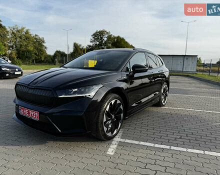 Черный Шкода Enyaq iV, объемом двигателя 0 л и пробегом 49 тыс. км за 28250 $, фото 19 на Automoto.ua