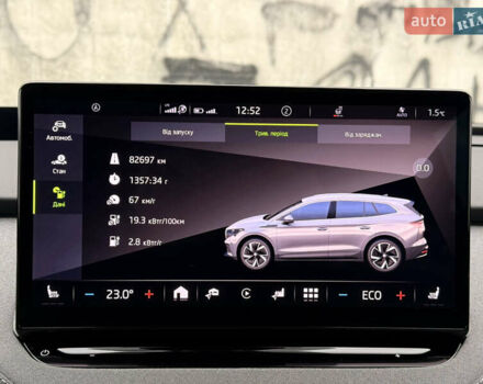 Черный Шкода Enyaq iV, объемом двигателя 0 л и пробегом 113 тыс. км за 27920 $, фото 54 на Automoto.ua