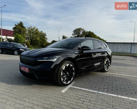 Черный Шкода Enyaq iV, объемом двигателя 0 л и пробегом 49 тыс. км за 28250 $, фото 20 на Automoto.ua