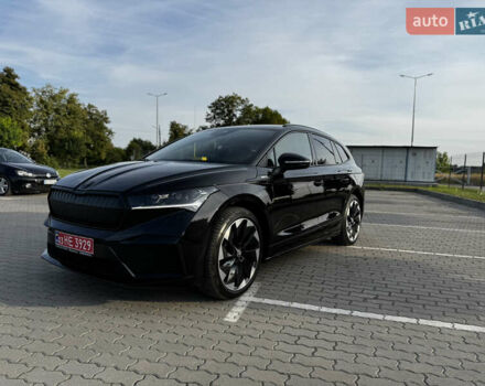 Черный Шкода Enyaq iV, объемом двигателя 0 л и пробегом 49 тыс. км за 28250 $, фото 18 на Automoto.ua