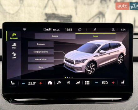 Черный Шкода Enyaq iV, объемом двигателя 0 л и пробегом 113 тыс. км за 27920 $, фото 55 на Automoto.ua