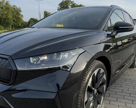 Черный Шкода Enyaq iV, объемом двигателя 0 л и пробегом 49 тыс. км за 28250 $, фото 138 на Automoto.ua