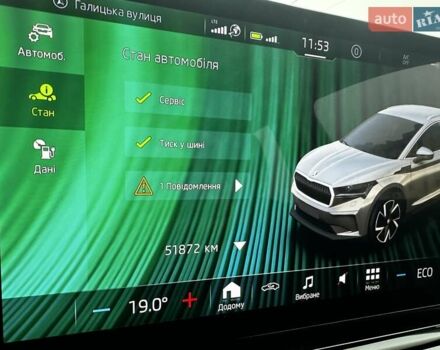 Черный Шкода Enyaq iV, объемом двигателя 0 л и пробегом 51 тыс. км за 21300 $, фото 48 на Automoto.ua