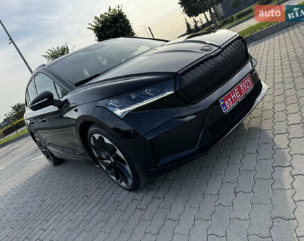 Черный Шкода Enyaq iV, объемом двигателя 0 л и пробегом 49 тыс. км за 28250 $, фото 60 на Automoto.ua