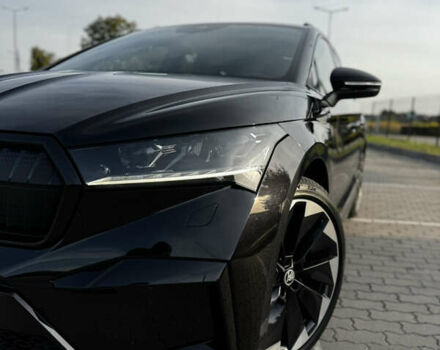 Черный Шкода Enyaq iV, объемом двигателя 0 л и пробегом 49 тыс. км за 28250 $, фото 12 на Automoto.ua