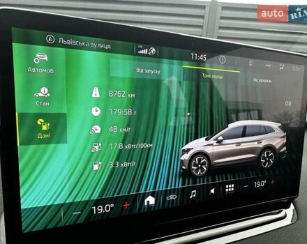 Черный Шкода Enyaq iV, объемом двигателя 0 л и пробегом 51 тыс. км за 21300 $, фото 39 на Automoto.ua