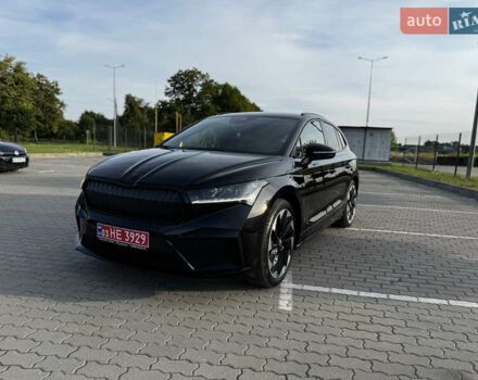 Черный Шкода Enyaq iV, объемом двигателя 0 л и пробегом 49 тыс. км за 28250 $, фото 21 на Automoto.ua