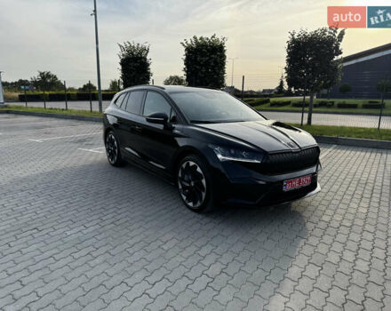 Черный Шкода Enyaq iV, объемом двигателя 0 л и пробегом 49 тыс. км за 28250 $, фото 55 на Automoto.ua