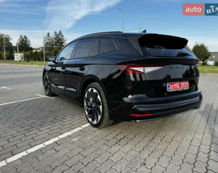 Черный Шкода Enyaq iV, объемом двигателя 0 л и пробегом 49 тыс. км за 28250 $, фото 32 на Automoto.ua