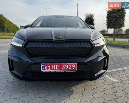 Черный Шкода Enyaq iV, объемом двигателя 0 л и пробегом 49 тыс. км за 28250 $, фото 16 на Automoto.ua